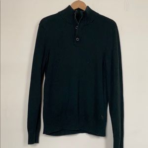 American Eagle Quarter Zip Sweater M